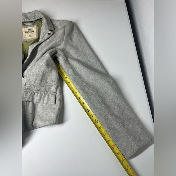 Time Out Women’s Wool Blend Blazer Size 38 EU/ 6 US Lined - Picture 13 of 14